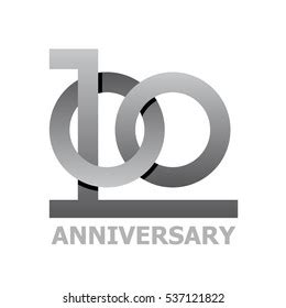 100 Years Anniversary Symbol Vector Stock Vector (Royalty Free ...