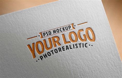 3d logo mockup free psd download - hondepot