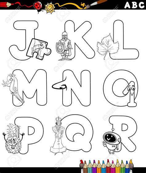 Clip Art Black White Alphabet