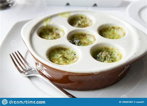 Escargot with Butter stock image. Image of sauce, french - 158281807