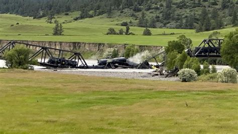 Cleanup continues after train carrying 'potential contaminants' derails ...