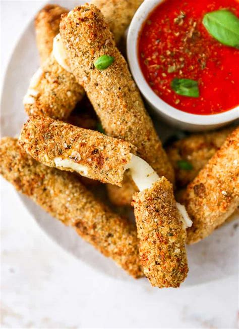 Mozzarella Sticks (Air Fried!!!) - Grandbaby Cakes