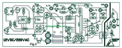 SG3525 Inverter Circuit with Output Voltage Correction