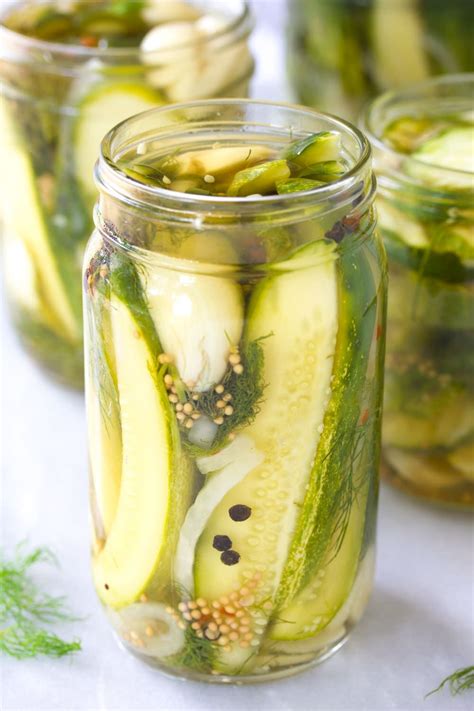 Best Homemade Refrigerator Pickles Recipe - The easiest pickle recipe ...