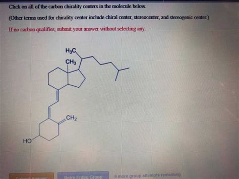 Solved Click on all of the carbon chirality centers in the | Chegg.com