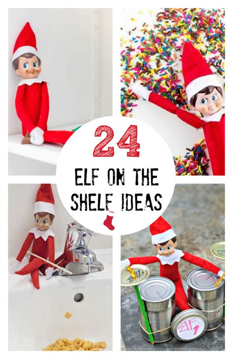 24 Creative Elf on the Shelf Ideas - Make and Takes