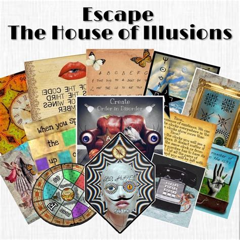 Escape Room Game DIY Logic Printable Game Kit House of - Etsy