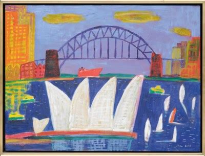 Ken Done (Australian, b.1940) , Sydney blue I | Christie's