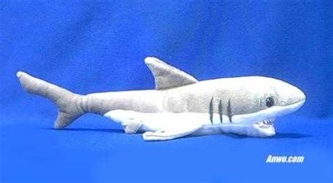 Great White Shark Stuffed Animal Plush Large 17" at Animal World®