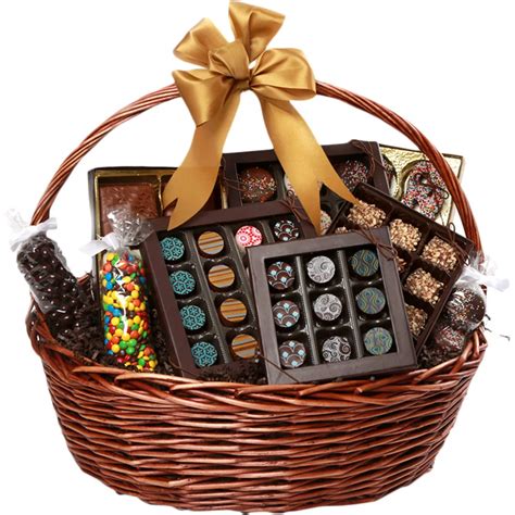 Chocolate Works 6 Lb. Chocolate Gift Basket | Gift Baskets | Food ...