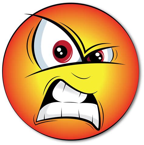 Angry Face Emoji Mad Faces Emoticon Anger Mad Face Emoji Android Hd ...