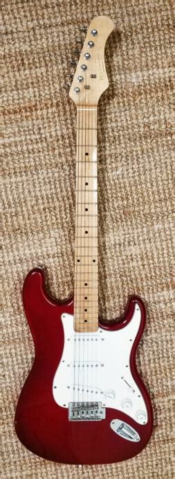 Rooster Električna Gitara Oblik Stratocaster Idealna Za Početnike