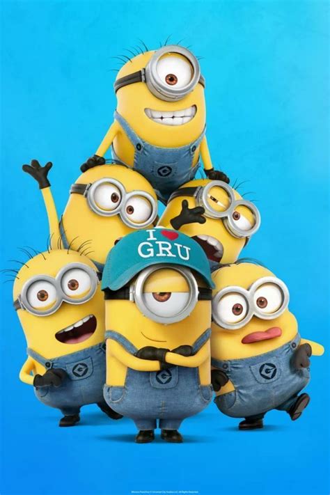 Group of Minions from Despicable Me