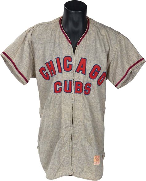 Very Rare 1957 Chicago Cubs One Year Style Jersey