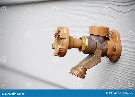 Water Spigot And Meter Stock Photo | CartoonDealer.com #37590564