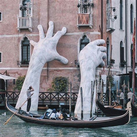 Hands on the city, Venice Italy | Street art, Venice italy, Travel ...