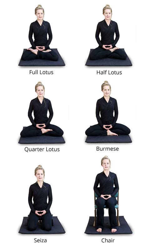 Zen Meditation Poses