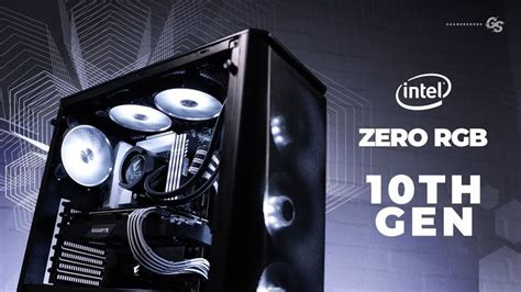 ZERO RGB Intel i5 10600K Build - Phanteks Eclipse P400A | Science and ...