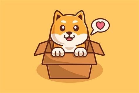 Adopt Cute Shiba Inu Dog Graphic By Rexcanor · Creative Fabrica