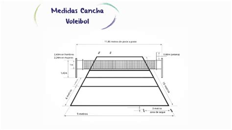 Total 39 Imagen Dimensiones De La Cancha De Voleibol Viaterramx