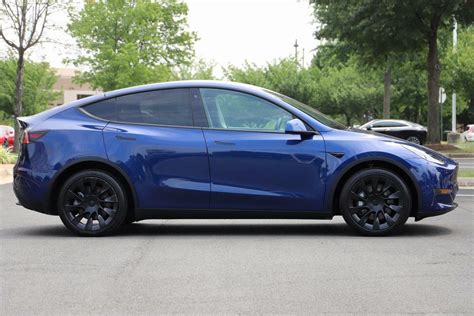 2021 Tesla Model Y Long Range AWD 2021 Tesla Model Y, Deep Blue ...