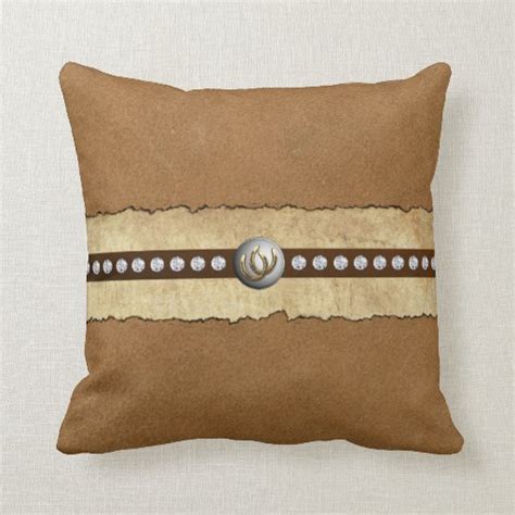 Designer Throw Pillows Country Western Style! | Zazzle