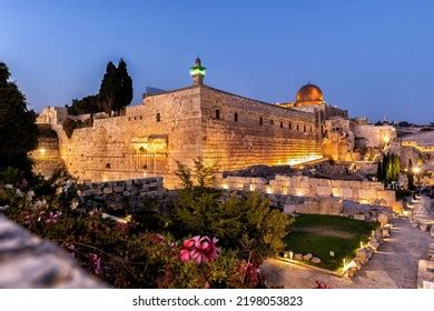 Jerusalem Old City Night View Dung Stock Photo 2198053823 | Shutterstock