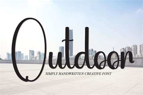 Outdoor font | Fonts2u.com