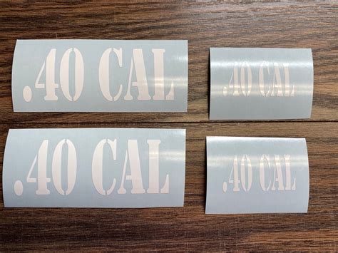 40 Caliber Ammo Can Box Labels Reloading Labels Set of 4 - Etsy