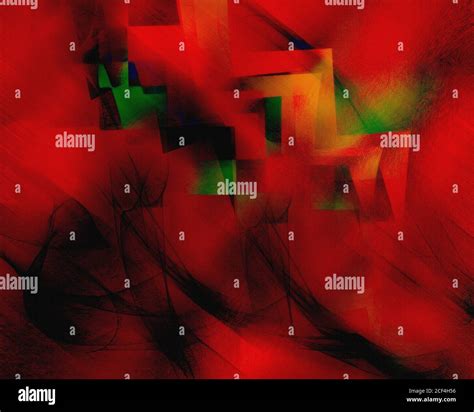 CONTEMPORARY ART: Visual Perception 004 Stock Photo - Alamy