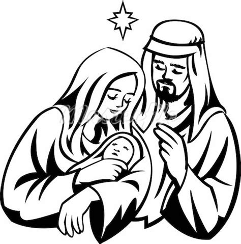 Mary And Joseph Clip Art