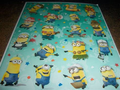 Crazy Minion Stickers