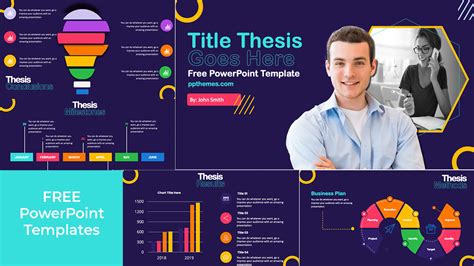 FREE Download Creative Thesis PowerPoint Template | 2022 Design