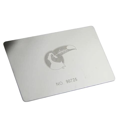 Metal Business Cards | Corporate Member Card | Custom Logo Engraved