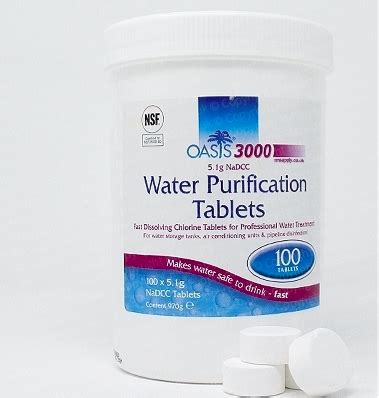 Oasis 3000 Water Purification Tablets | Africa Medical Supplies Platform