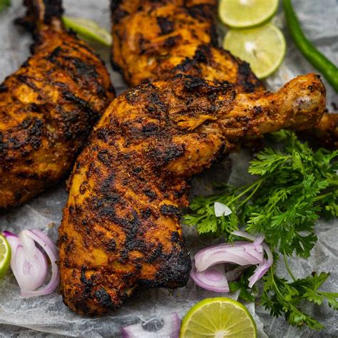 Tandoori Chicken Recipe (Step by Step + Video) - Whiskaffair