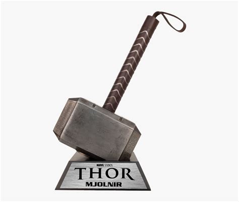 Thor Hammer Prop Replica - Replica Hammer Of Thor, HD Png Download ...