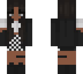 Beautiful Black Girl | Minecraft Skin