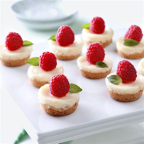 Berry Mini Cheesecakes Recipe | Taste of Home