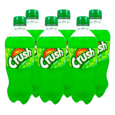 Crush Lime Soda Pop 591mL/20 oz Bottle | Keenan