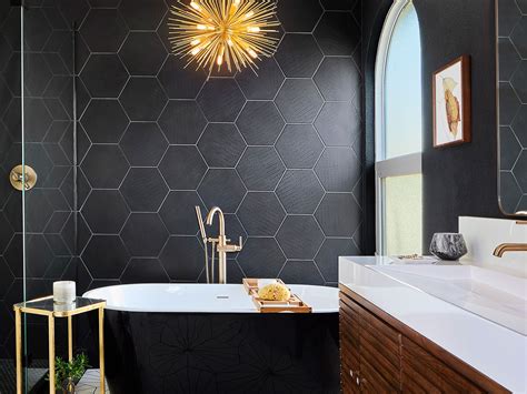 Black Bathroom Tile Ideas