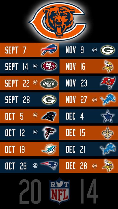 Chicago Bears News 2025 Schedule - Aleta Ethelyn