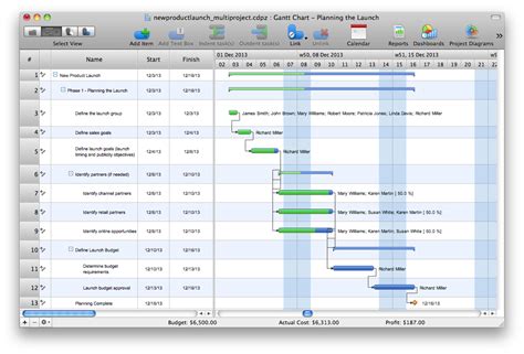 Gantt Chart Project Management