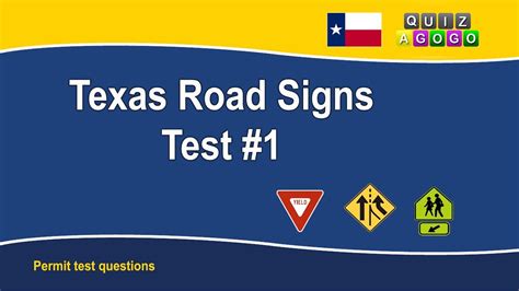 Texas Road Signs - Test No. 1 - YouTube