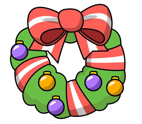 Wreath clipart christmas garland free images image - Clipartix