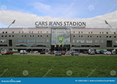 Front of the ADO Den Haag Stadium at the Forepark in the Hague Named To ...