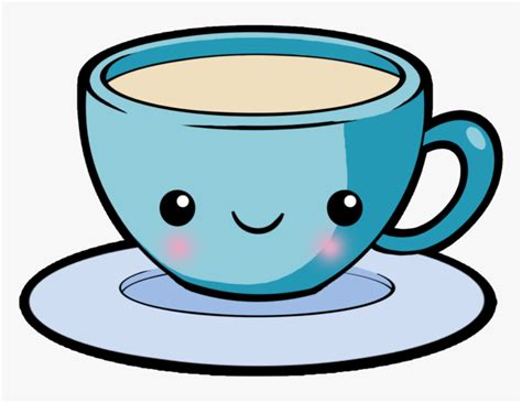 Cup Clipart Coffee Face - Cartoon Cup Clipart, HD Png Download - kindpng