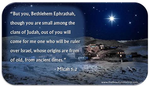 Micah 5:2 www.thebeautyinhisgrip.com | Scripture memory, Christmas ...