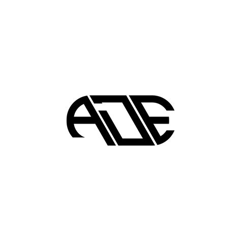 ADE letter logo design. ADE creative initials letter logo concept. ADE ...