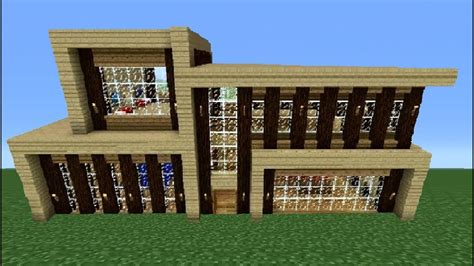 Minecraft Houses : Modern Houses | Minecraft / With three levels and ...